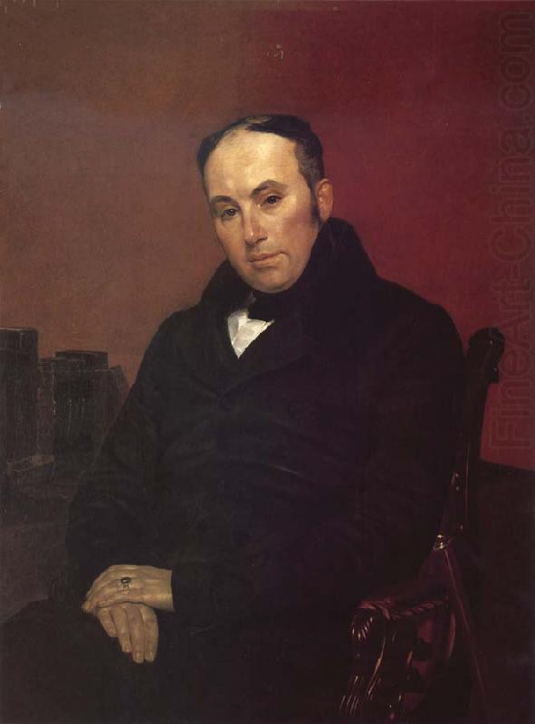 Portrait of Vasily Zhukovsky, Karl Briullov